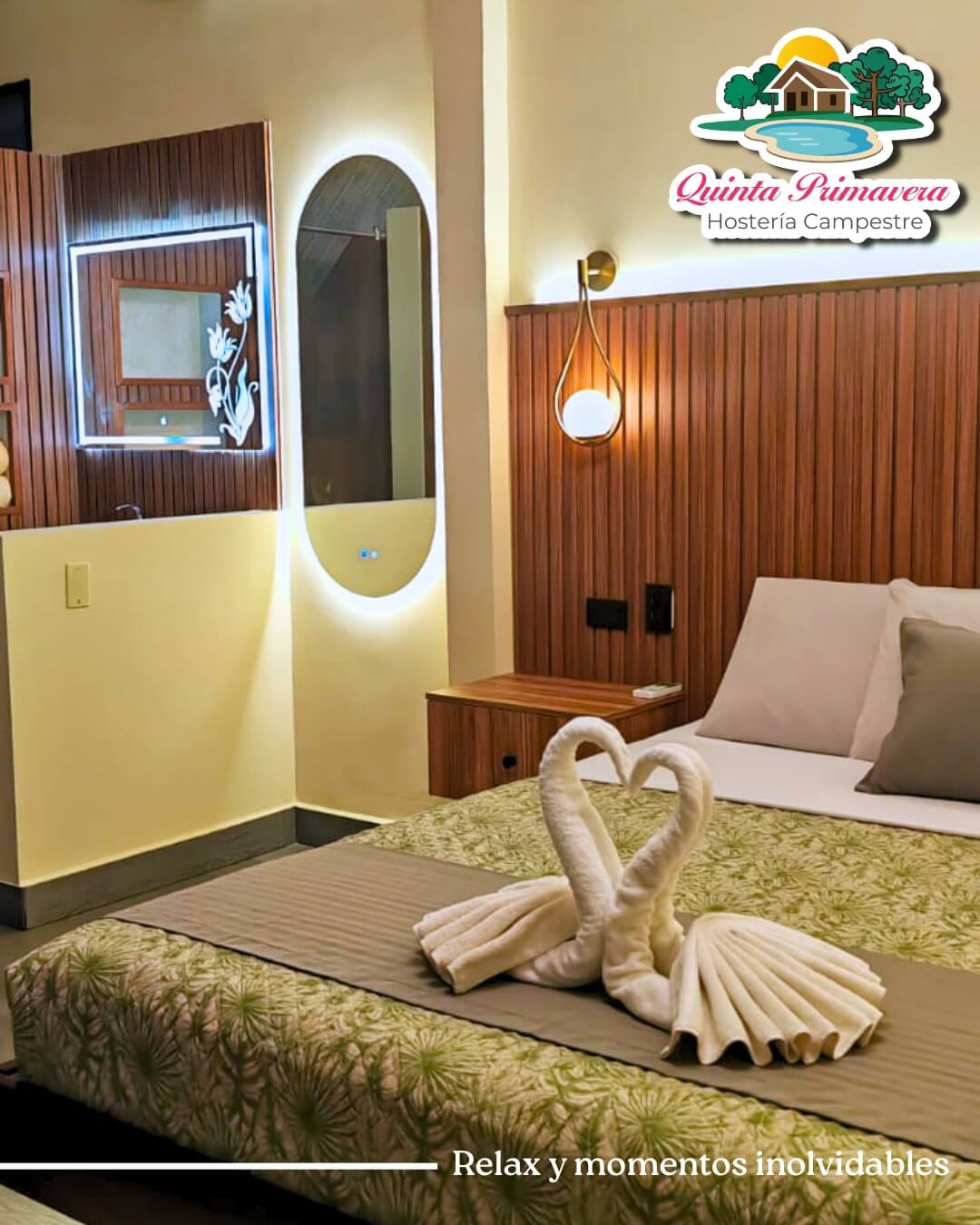 Chalet Romance N°10 · foto 2 · Quinta Primavera Hostería Campestre en Lago Agrio