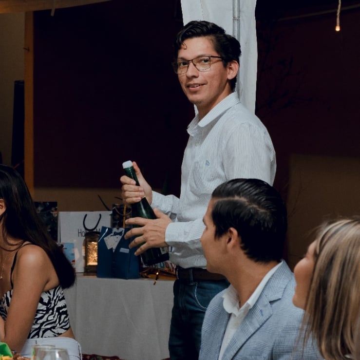 Peter Zambrano Sigcho, cofundador de Methamonkey